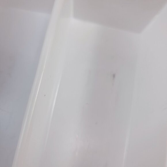 Rubbermaid Drawer Organizer set 5 white 2912 2915 2916 plastic bins containers - Picture 7 of 11